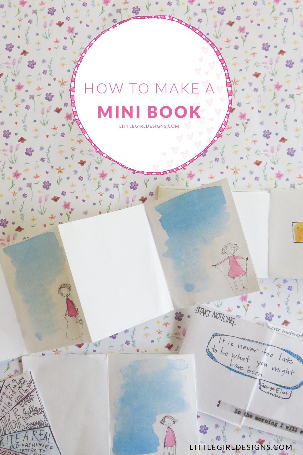 How to Make a MiniBook Jennie Moraitis